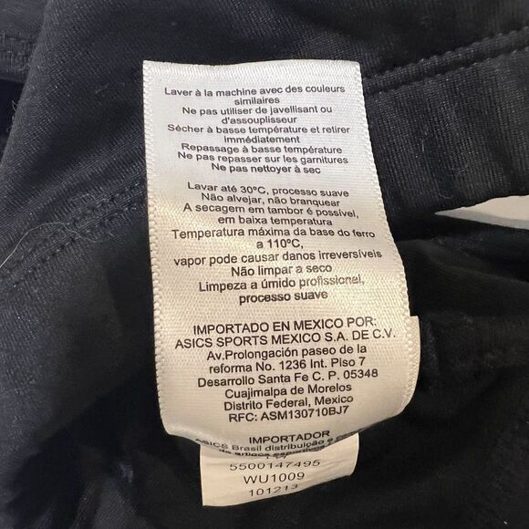 Womens Black Asics Sports Bra Small Logo - Picture 7 of 8
